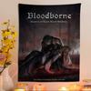 Dark Hunter BBloodborne Game Anime Tapestry Hanging Tarot Hippie Wall Rugs Dorm Home Decor