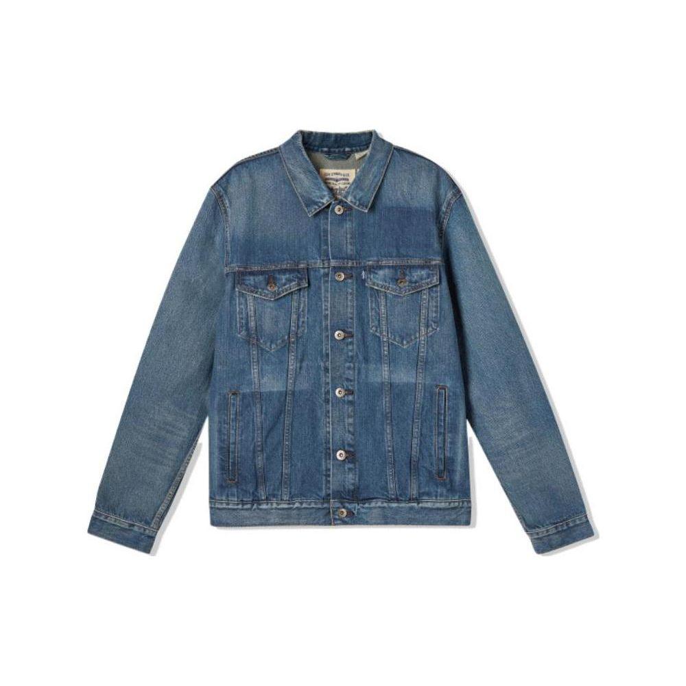

Джинсовая куртка Levis Color Block с карманом Мужские куртки Синяя 67485-0019 XS