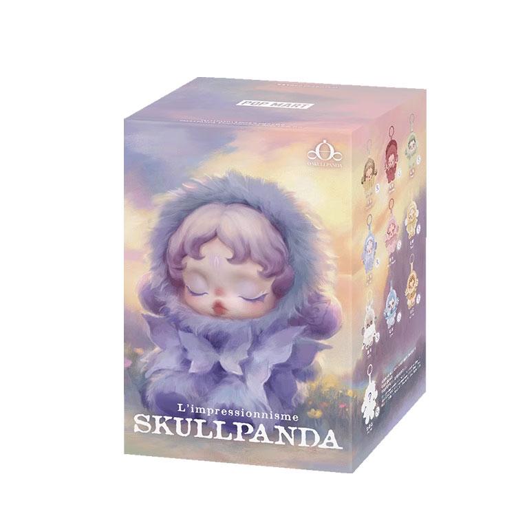 POP MART Skullpanda Light Weaving Garden Collection Плюшевый кулон-кукла Мистери-боксы, Один Мистери-бокс