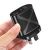 LED Light-up Dual Port Fast Charger 20W PD + 4A QC3.0 (US/EU/UK)