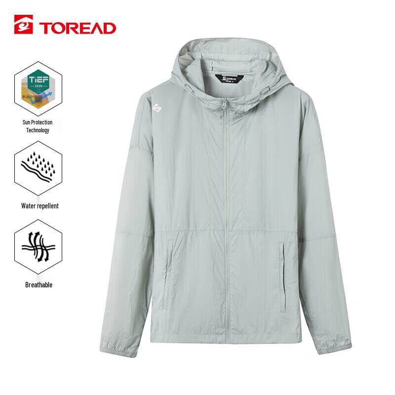 

TOREAD Женская солнцезащитная куртка UPF50+ с защитой от УФ-лучей L