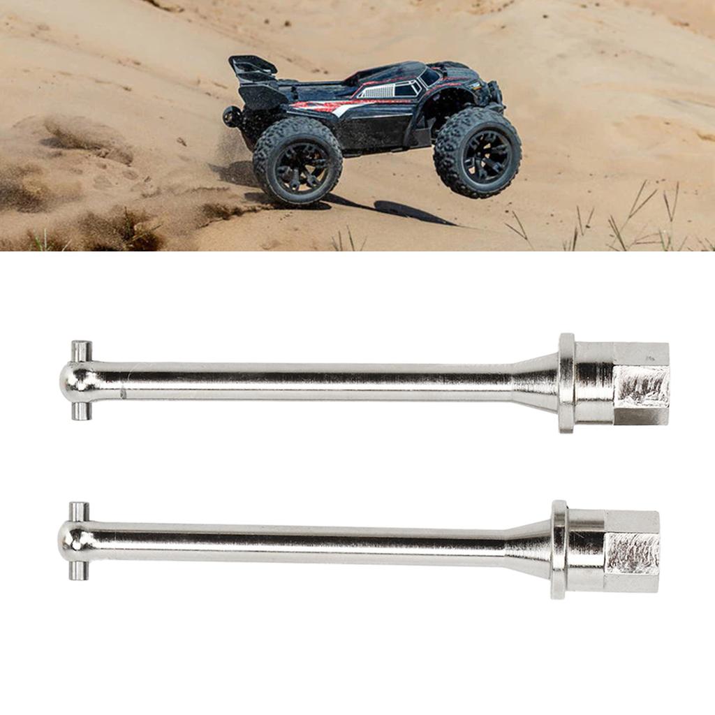 2 PCS RC Rear Axle Drive Shaft for     JR 1Celsius18 RC Car Replacement Drive Shaft
