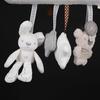 New Hot Mom & Pallas Baby Cradle Toy Soft Plush Rabbit Music Phone Products