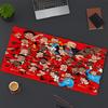 Tappetino per Mouse con Stampa Squadra di Calcio, per Tastiera, Laptop, PC, per Ufficio, Casa, Decorazione Scrivania, Regalo di Compleanno Perfetto per Giocatori