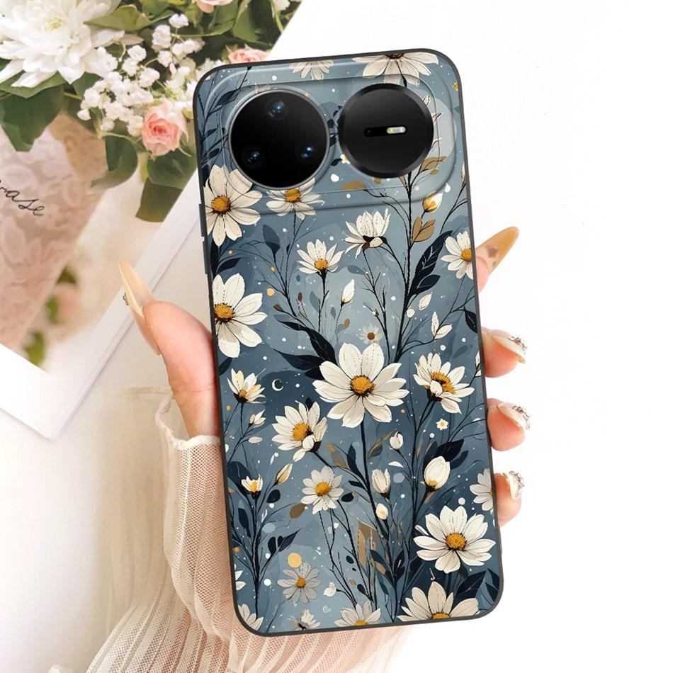 For Huawei Nova 15 Pro 15 15Ultra 2026 Cute Cat Flower Cartoon Phone Case For Huawei Nova15 15Pro Soft Silicone Covers Bumpers