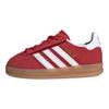 adidas Originals Gazelle Indoor Comfortable Fit Low-Top Walking Shoes Baby Shoes Red IH9132