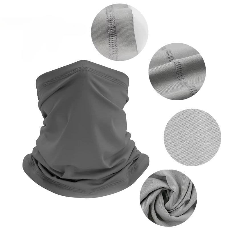 Outdoor Sonnenschutz Atmungsaktiver Schal Eisseide Unisex Angeln Radfahren Maske Taktisches Wandern Gesichtsschutz Nackengamasche Halbmaske