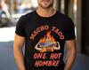Macho Taco T-Shirt, One Hot Hombre, Funny Mexican Tee