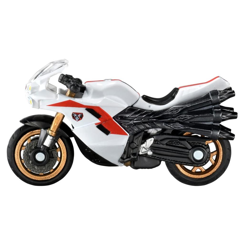 Takara Tomy Tomica Premium Unlimited Shin Kamen Rider Cyclone Rider 2 Miniature Car Toy for Ages 6 and Up (Kamen No. ver.)