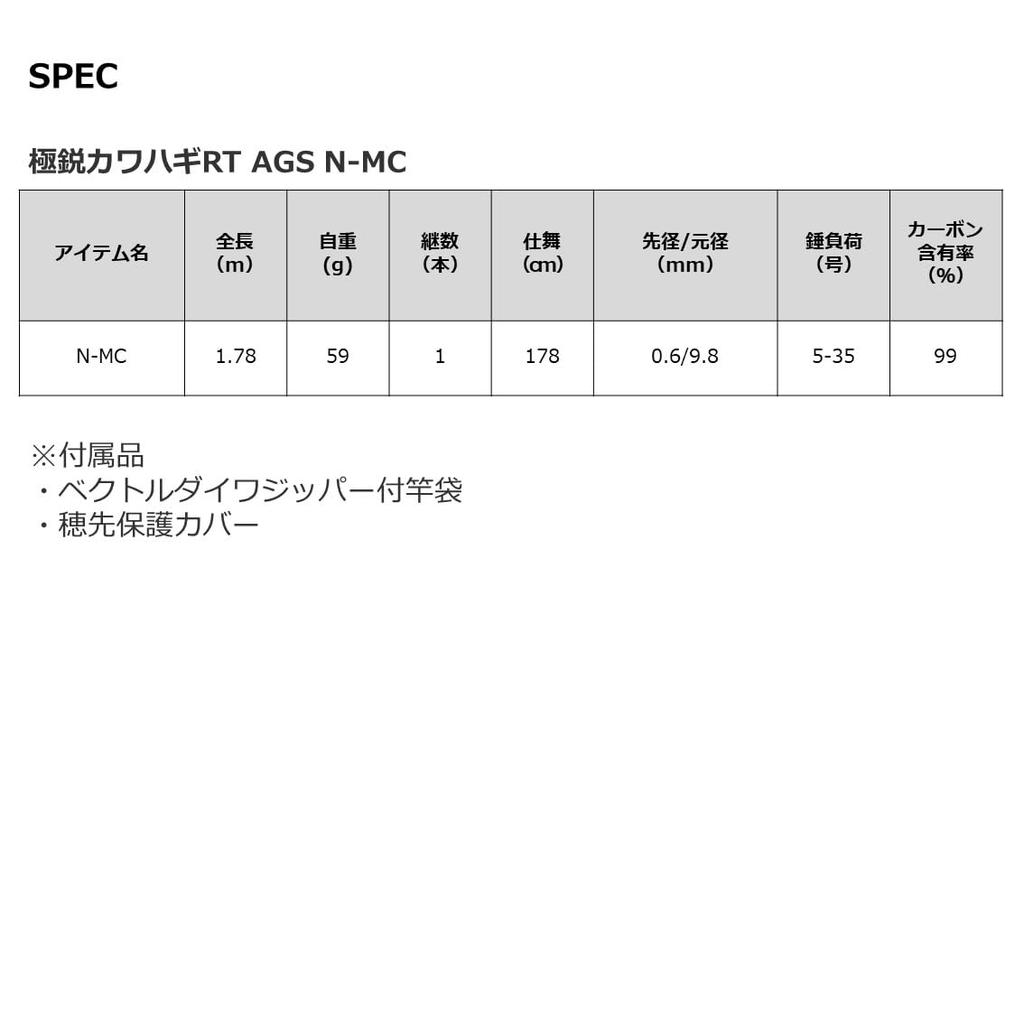 DAIWA Boat Rod Extreme Filefish RT AGS N-MC