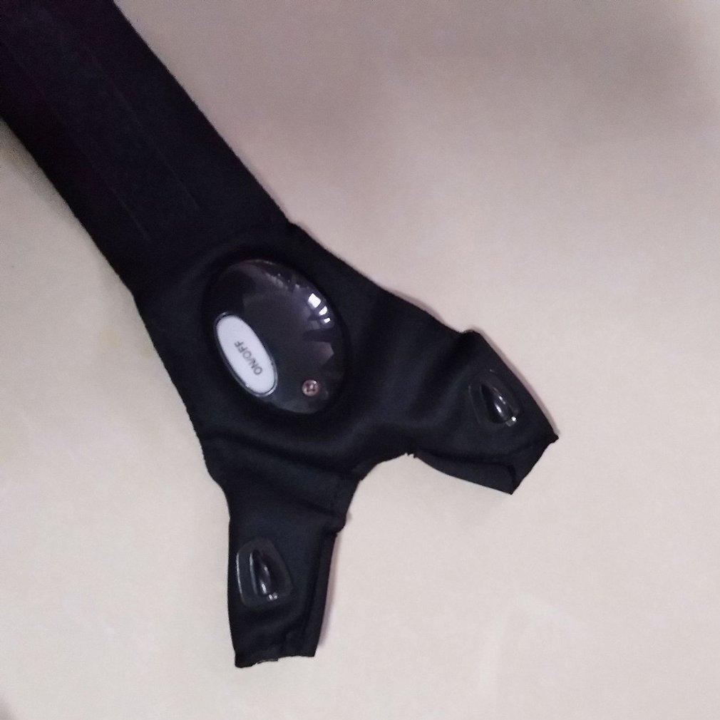 

1шт перчатки для ловли рыбы защищают руки от проколов со светодиодной конструкцией