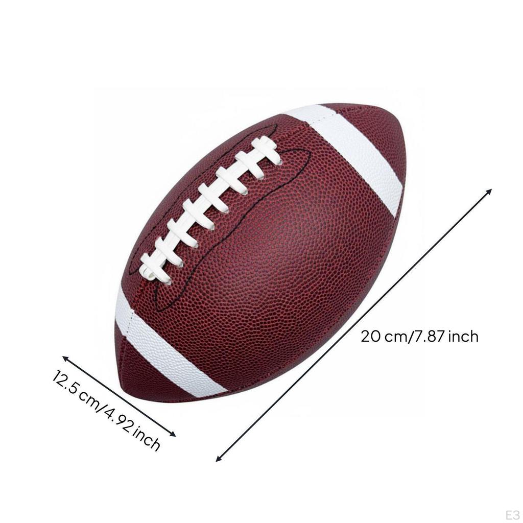 PU Sportausrüstung Strapazierfähig American Football Anti-Rutsch Sport für Erwachsene, Spiel, Verein Leicht