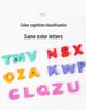 Montessori Alphabet Matching Wooden Blocks: Educational Puzzle Toys for Kids Ages 2-6.