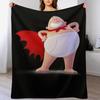 Gift Idea Captain Underpants Throw Blanket Stuffeds Blankets For Baby Decorative Furrys Blankets