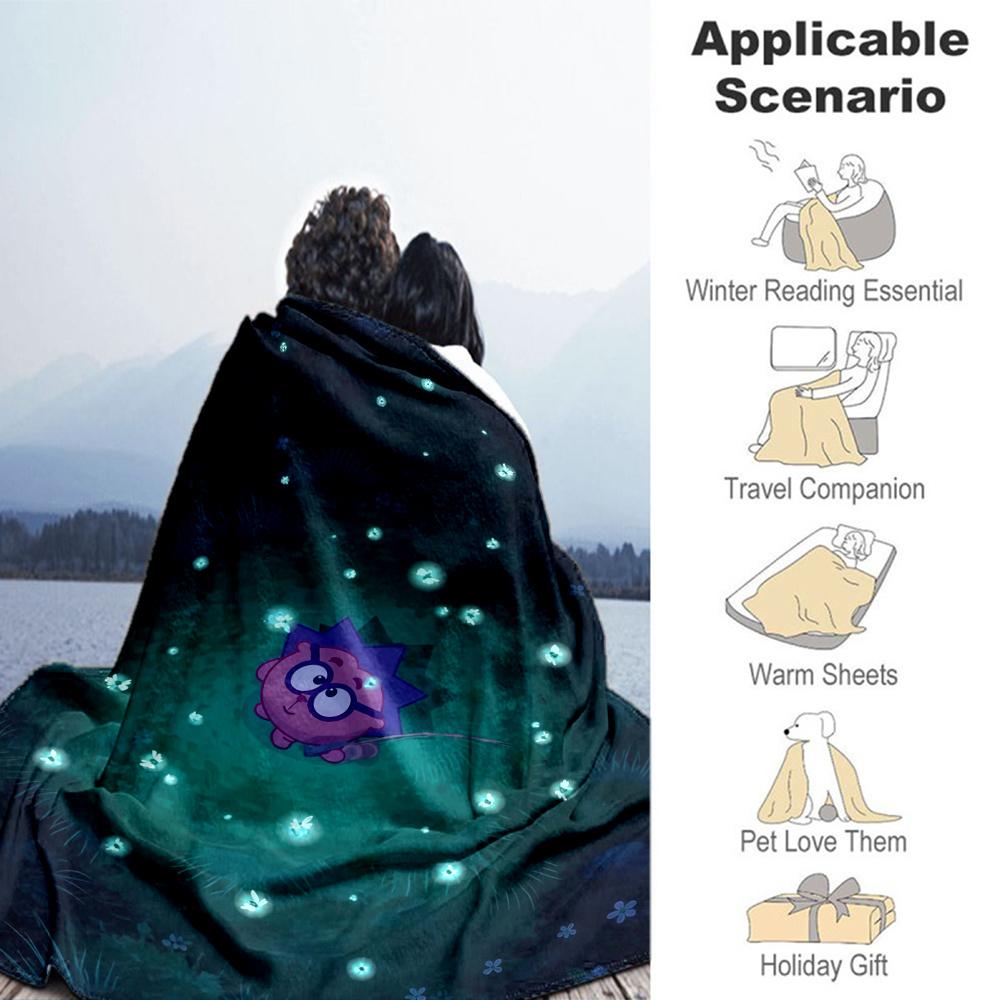 Smeshariki Blanket, High quality Comfortable for All Seasons, Home Decor, Warmth and Comfort