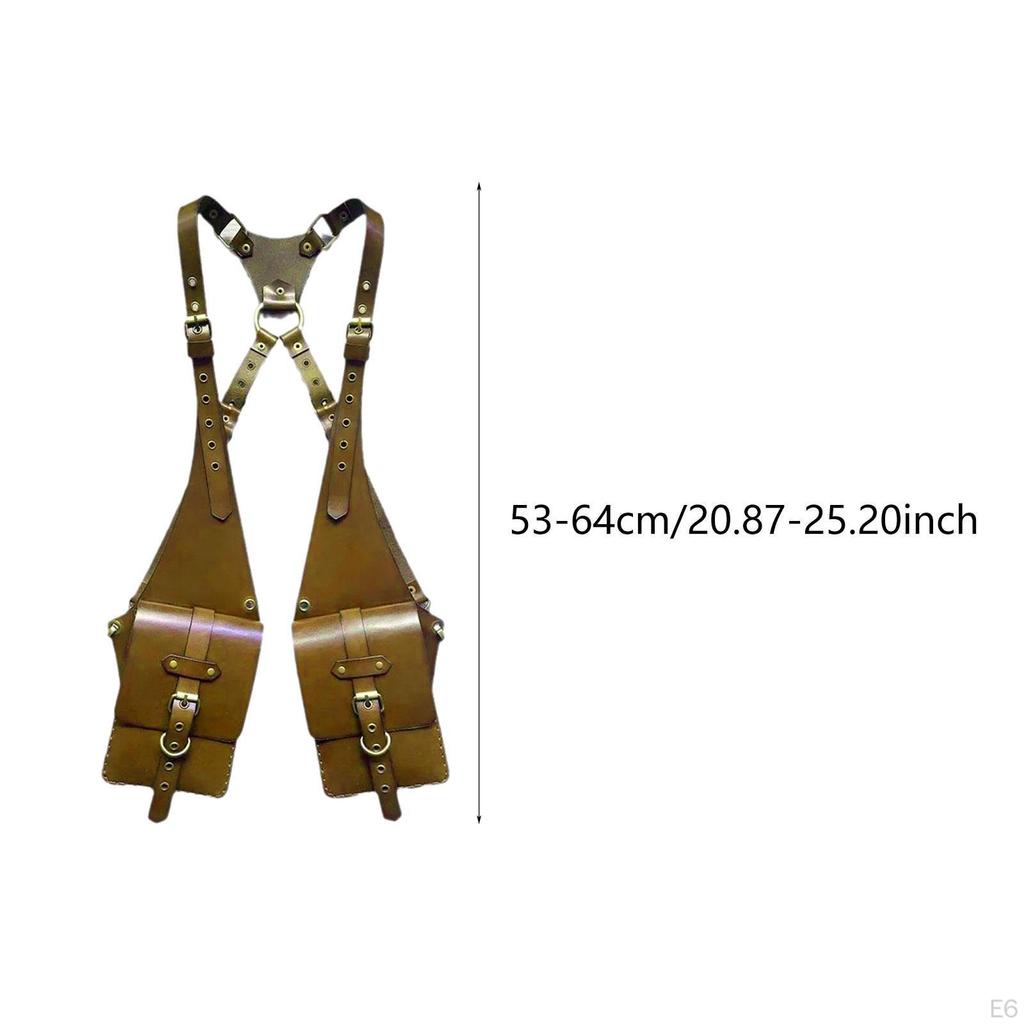 Vest Underarm Shoulder Bag Backpack for Cosplay Outdoor Travel