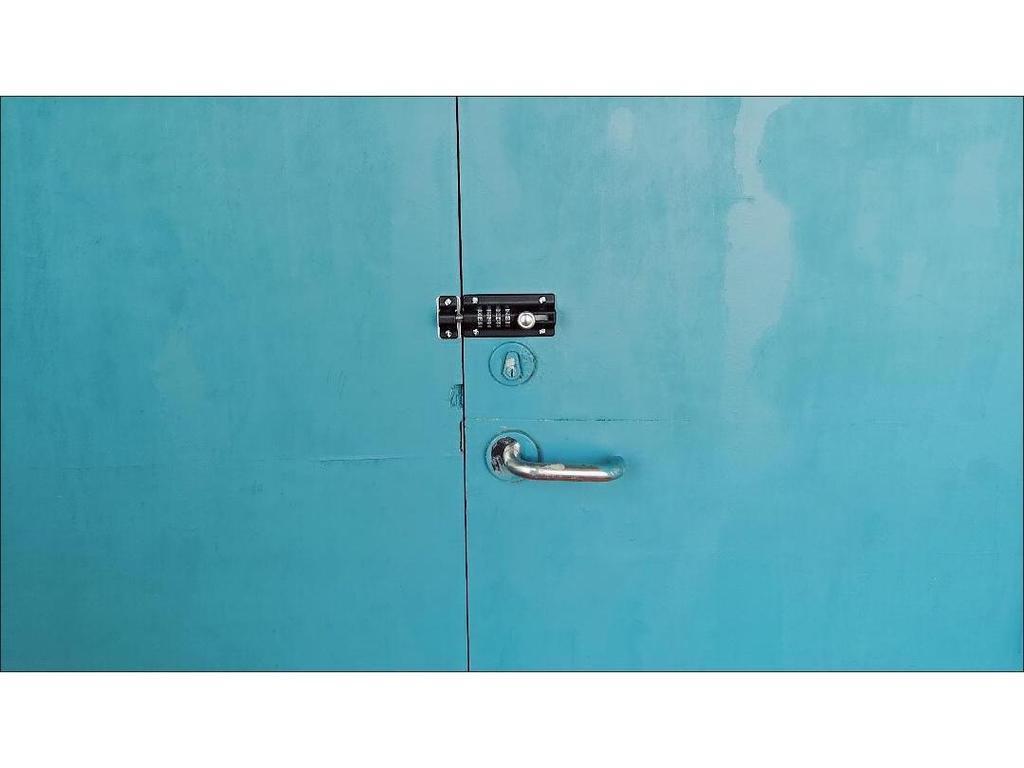 HD09 Waterproof Outdoor Anti-theft Password Bolt Lock for Wooden Doors
