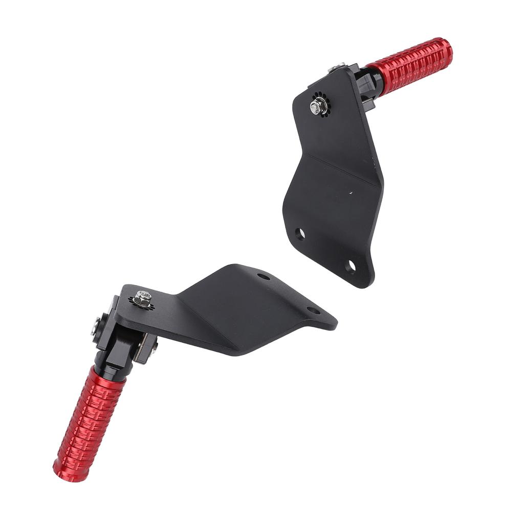 Motorrad Hinterer Fußrasten Verbesserte Kontrolle Erhöhte Reibung Aluminiumlegierung Hinterer Fußrasten Pedal für