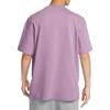 Nike T Shirts Men's Purple Crew Neck Moderate Straight Fit FD1301-591