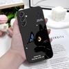 Cat Butterfly Phone Case For Samsung Galaxy S25 S24 S23 S22 S21 S20 Ultra Plus FE S10 Note 20 ultra 10 9 Plus Cover