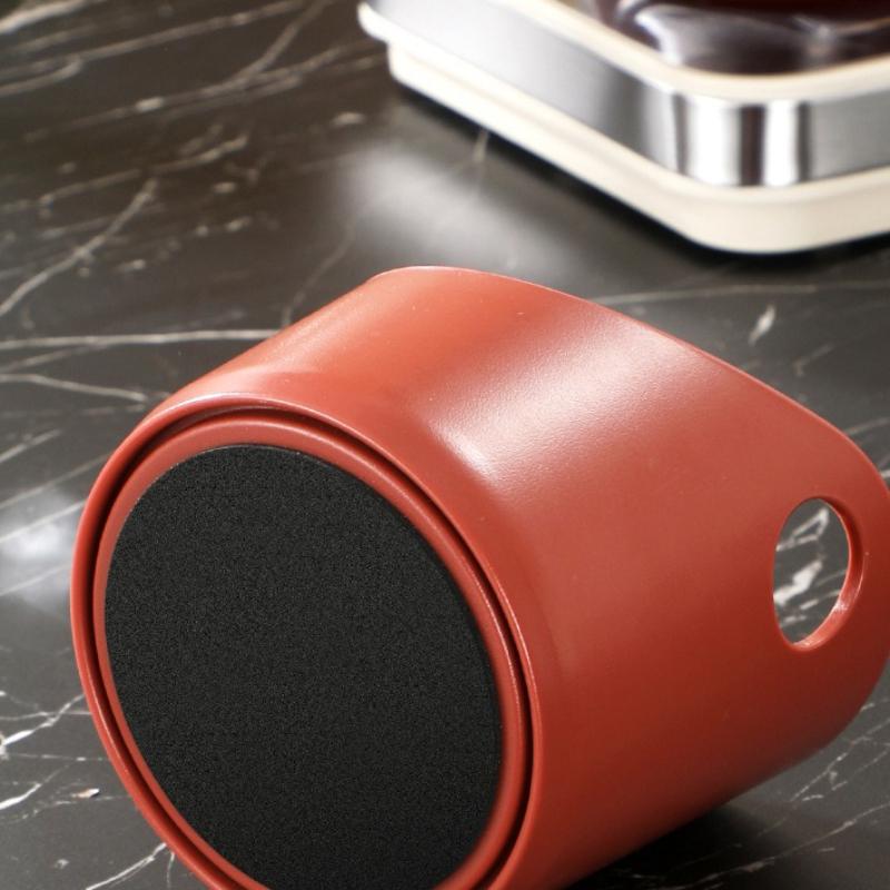 Premium Coffee Knock Box Espresso Grounds Container Dump Bin Bucket Anti Slip Powder Beveled Residue Barista Accessories Tools