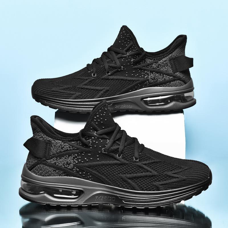 Men's casual sports shoes low-top air cushion men's running sports shoes large size sports shoes spring and summer new men's shoes