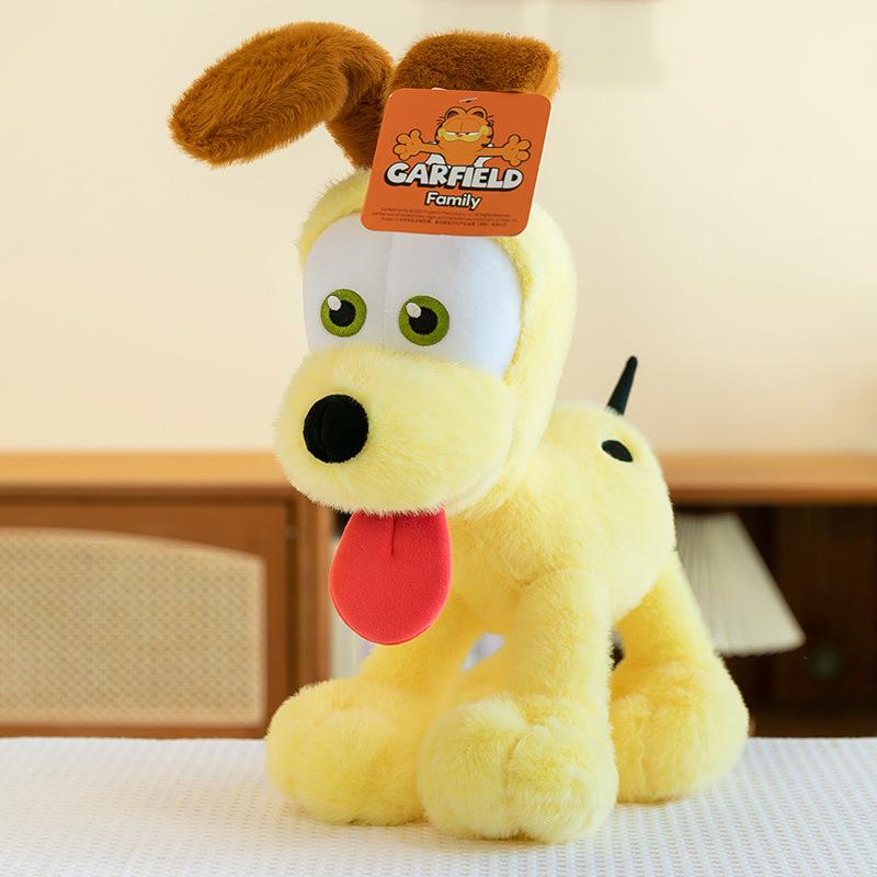 

Плюшевая игрушка Гарфилд Семья Оди Собака Кулон для рюкзака для девочек Детский подарок на день рождения Подушка для сна 16Cm pendant [0.06kg] жёлтый