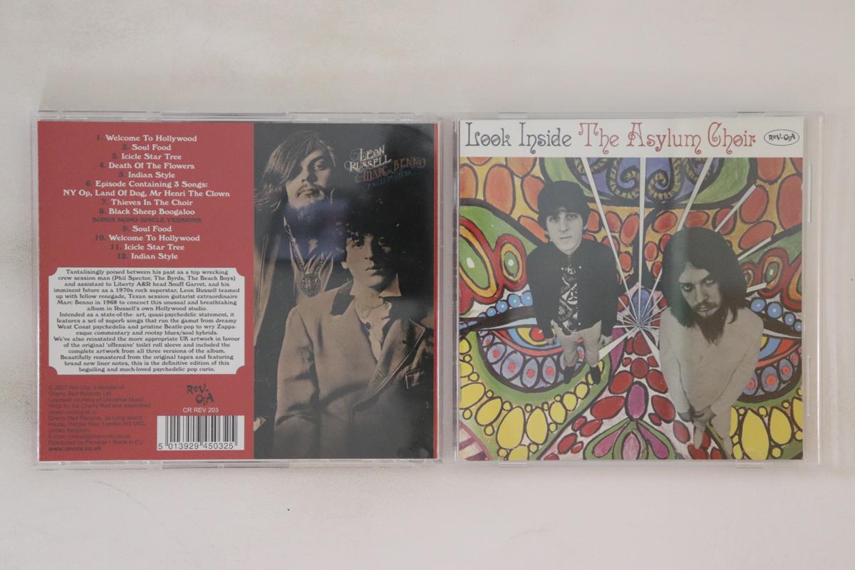 

CD ASYLUM CHOIR - Look Inside the Asylum Choir CRREV203 Rev-Ola 2007 Europe Rock Used