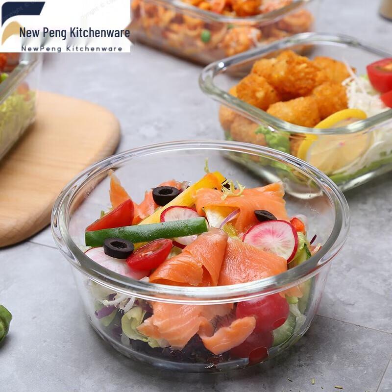 LocknLock Baby Heat-Resistant Glass Food Storage Set (300ML, 2-Pack)