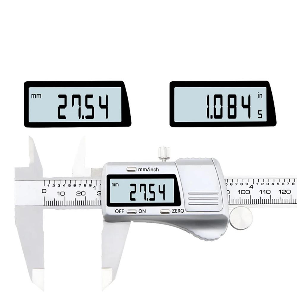 Industrial Digital Vernier Calipers LCD Caliper Gauge Electronic Measuring Stainless Steel Caliper 0-150 0-300 0-200mm