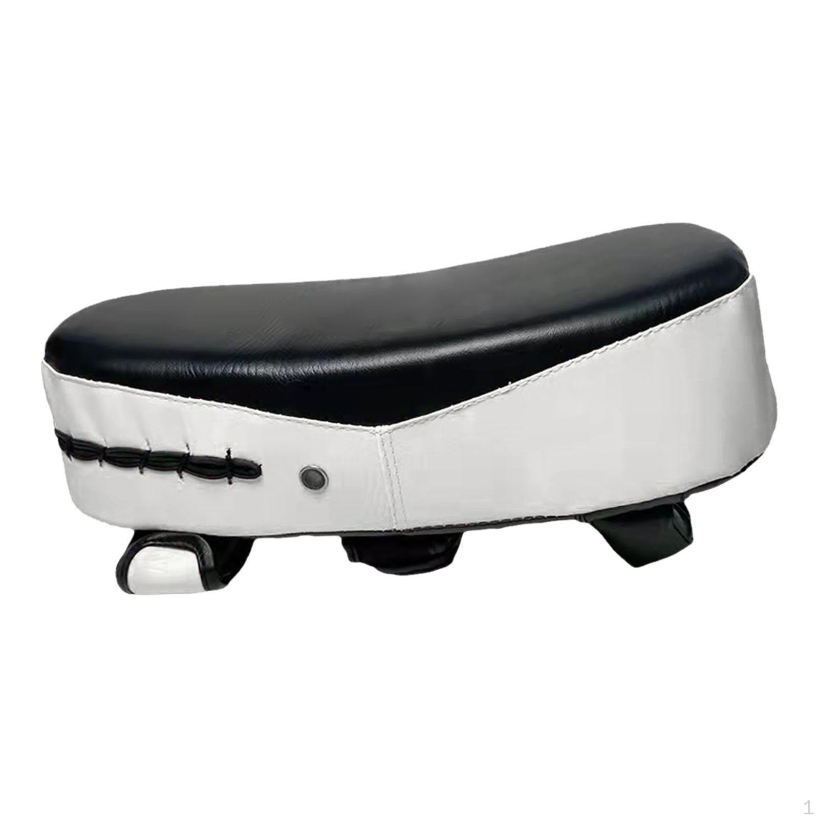 

Боксерский изогнутый ударный щиток для кикбоксинга, щиток для ног, мишень для рук, тайский бокс, тренировка ударов белый