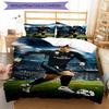 Ronaldo's Golden Legend: Ronaldo's Legacy Bedding Set, Breathable Duvet Cover with Pillowcases, Soft Bed Linen for Bedroom Home Decoration, Perfect Fe