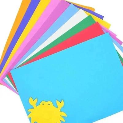 10PCS/Set Multicolor A4 Paper Sponge EVA Foam Papers Creative Design Animals Cardstock Children DIY Handmade Craft