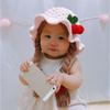 Cute Baby Hat Wig Handmade Newborn Braid Wig Cap Fashion Infant Knitted Hat Wig  Photography Props
