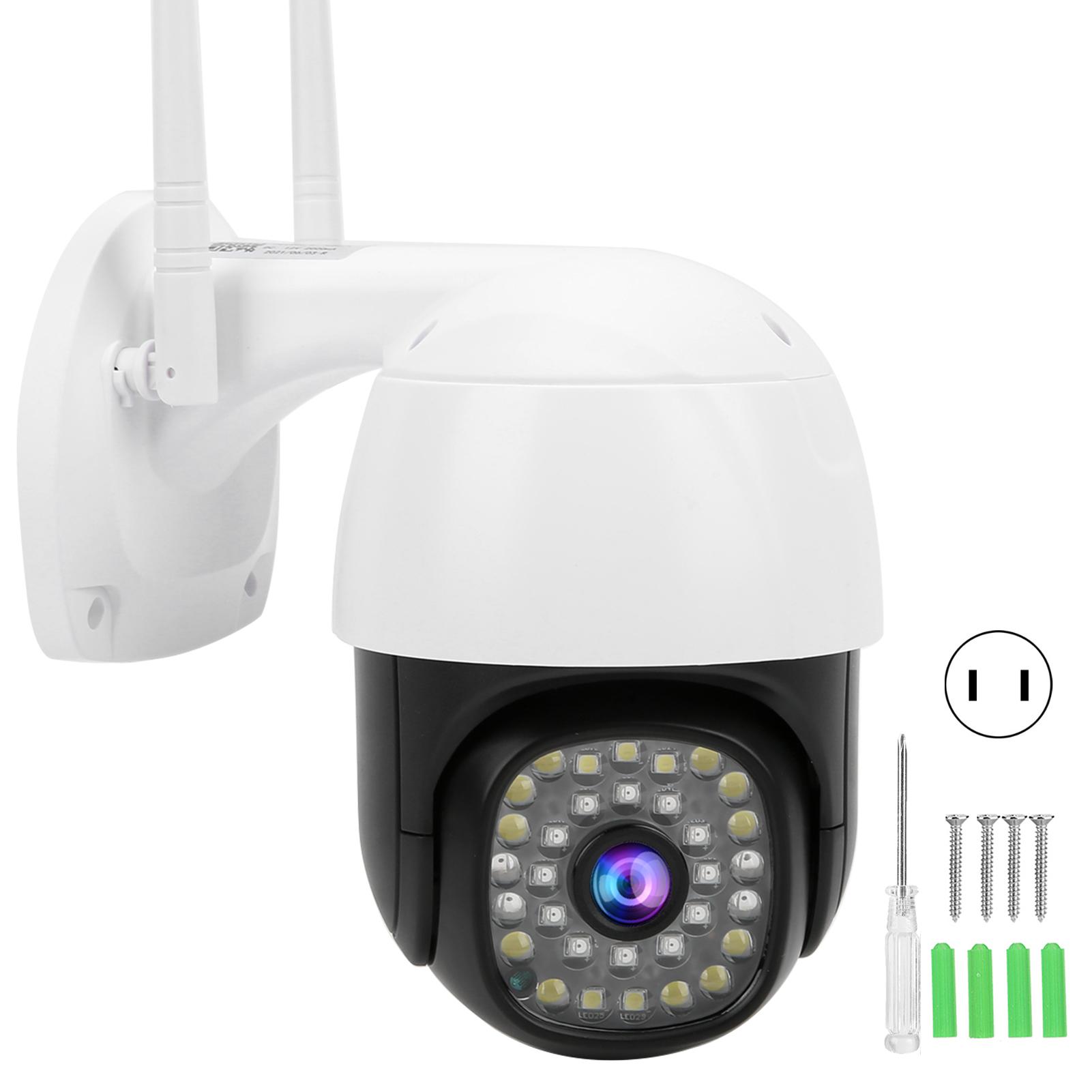 

Зовнішня IP-камера IP66 32 освітлення WiFi HD APP Remote Motion Sound Detection Home Security 100240VUS