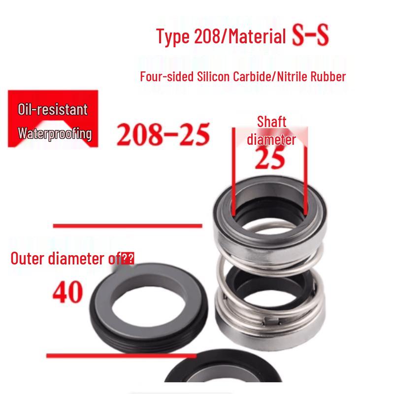ZOEBE Mechanical Seal 208-25 OD 40mm