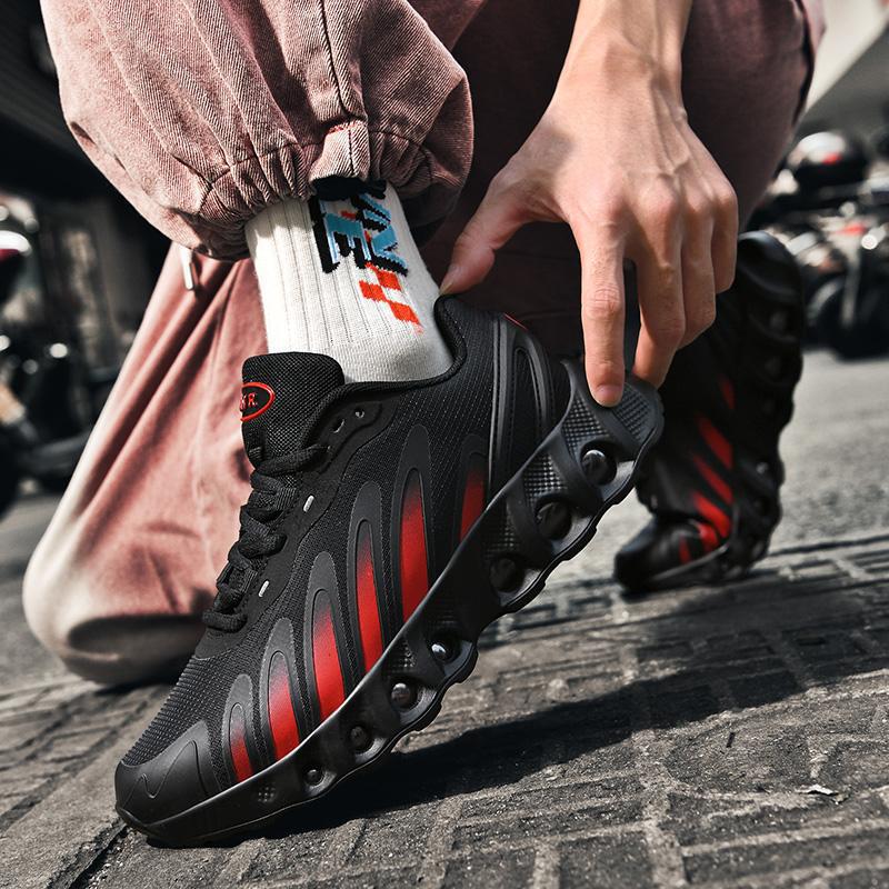 Running Shoes Eight-Cavity Cylindrical Men'S And Women'S Sports Shoes Student Low-Top Couple Casual Fashion Running Shoes