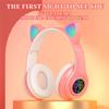 Wireless Bluetooth Kids Headphones, Ear Bluetooth Wireless/Wired Headphones ,LED Light Up Gaming Wireless Headset Over Ear With Microphone