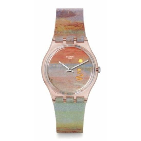 Swatch wristwatch TURNERS SCARLET SUNSET Gent SO28Z700