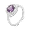 Silver Ring with Natural Amethyst 2.12ct, Item Weight 2.71 Gr (2189367)