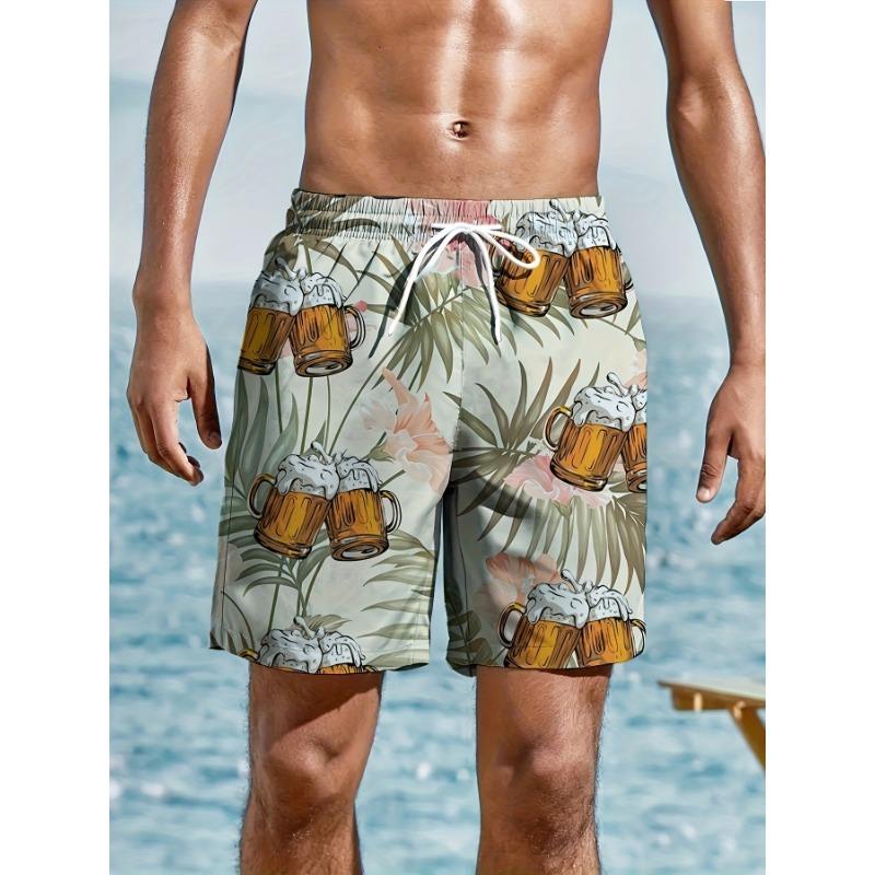 3D Digital Print Men s Fashion Sports Beach Shorts S
