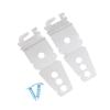 2 Pezzi Staffa di Fissaggio per Lavastoviglie da Incasso 8269145 Kit di Montaggio per Lavastoviglie da Incasso Con 2 Viti di Installazione