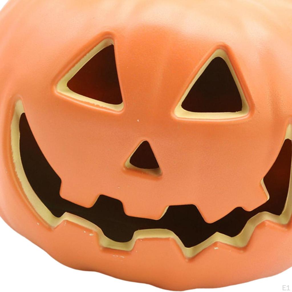 LED Halloween Lantern Pumpkin Figurine Light Lamp Autumn Home Props Ornament Party Table