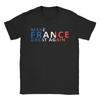 Unisexs Make France Great Again T Shirts Europe 100 Cotton Clothes Vintage Short Sleeve Crewneck Tees Graphic Printed TShirts