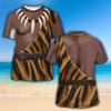 Maglietta Fantasia Muscoli Finti 3D Nuova Stampa Torso Muscoloso Hawaiano Floreale Tropicale Bikini Uomo Donna Halloween Top Casual