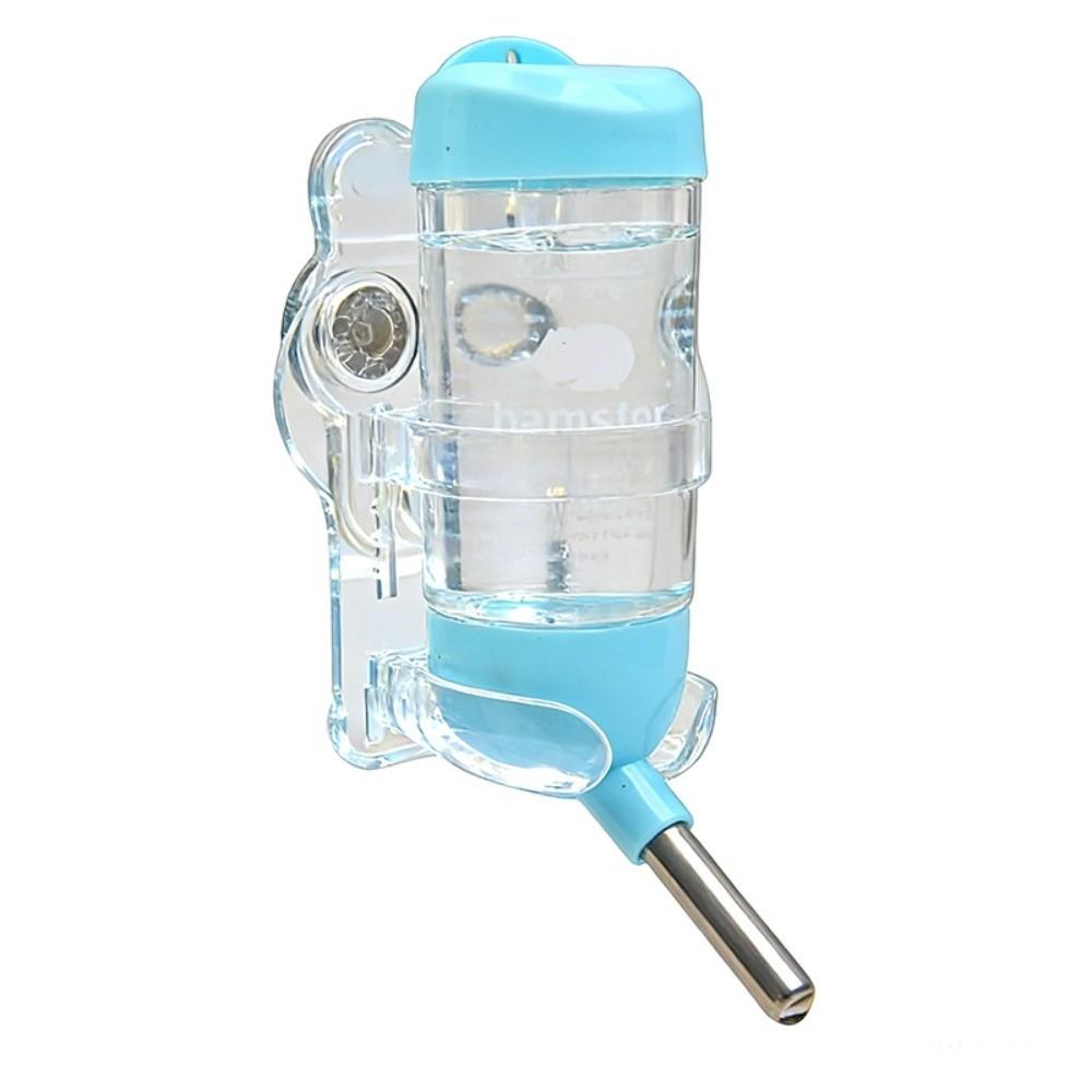 Adjustable Hamster Water Bottle Holder Transparent Drinking Bottle Holder Guinea Pig