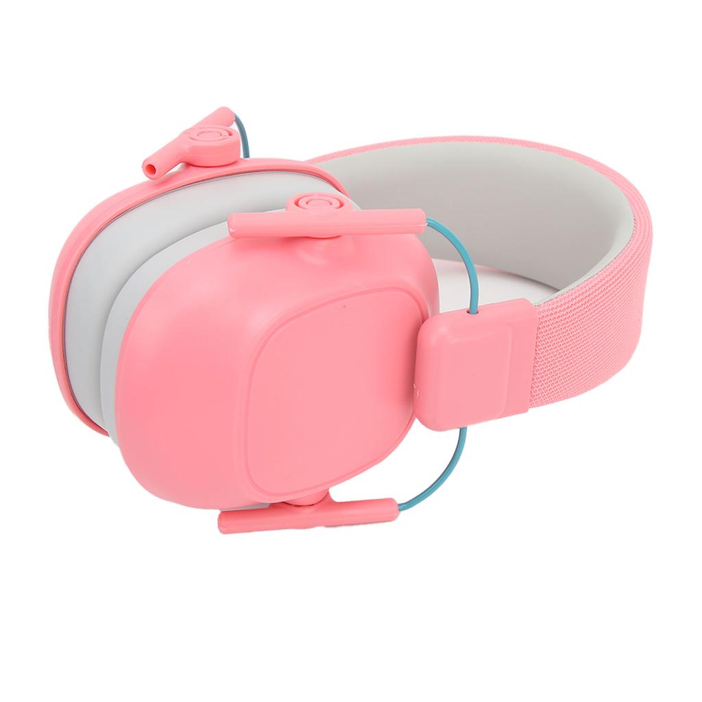 Kids Hearing Protection Ear Muffs Sleep Study Noise Reduction Cancelling Headphone Pink