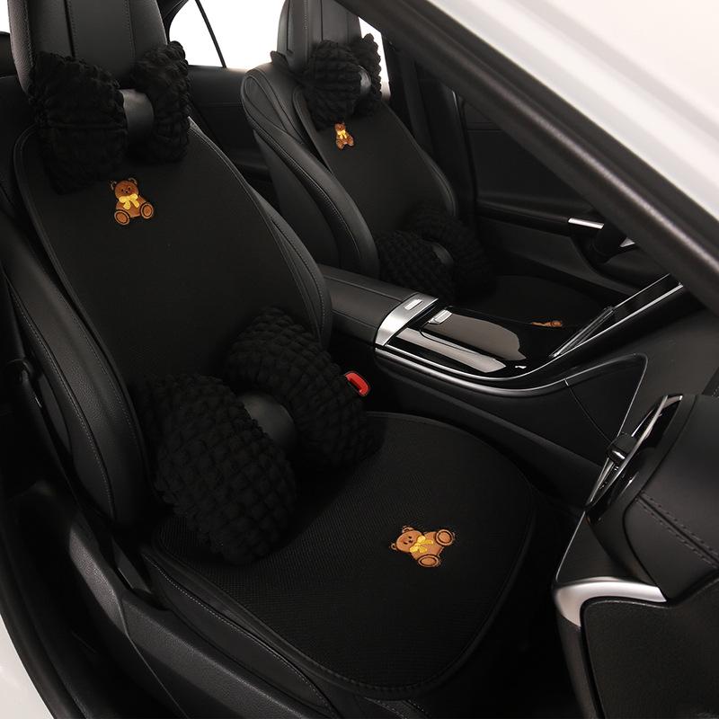 Adorable Bear Car Seat Cushion for Changan X7 PLUS, EADO, YIDAR CS75, CS55 - All Seasons
