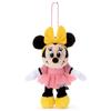 Takara Tomy Arts Disney Character Disney100 Mickey Classics Ball Chain Mascot Minnie Mouse Plush Toy (approx. 15cm Tall)