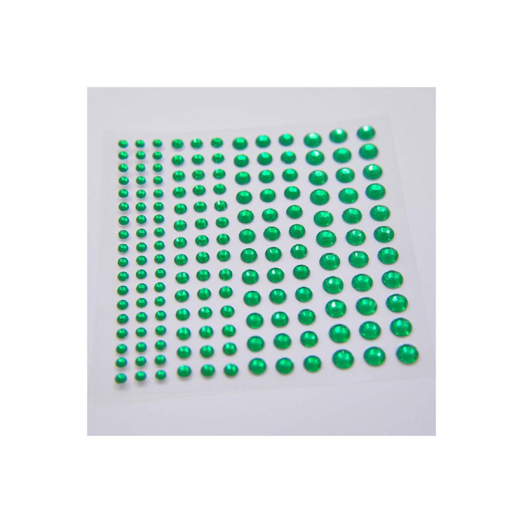 Pearl White Shimmer Adhesive Body And Face Stone Face Makeup Stone, Sticker 2,3,4,5,6mm 165 Pcs